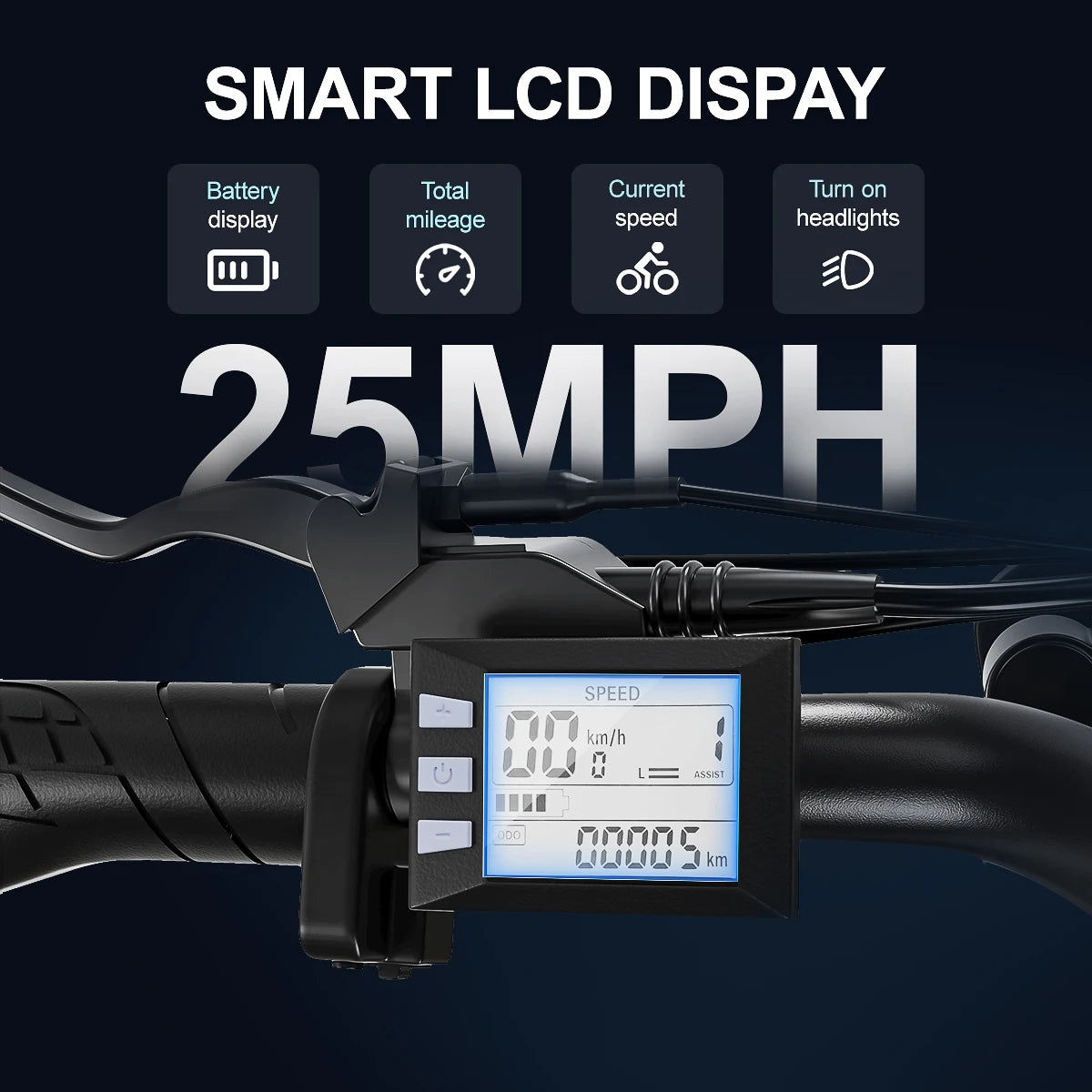 Jansno X50 Electric Bike 750W 48V14AH Fat Tire MTB Hybrid for Adults Off-Road E-Bike with Powerful Motor