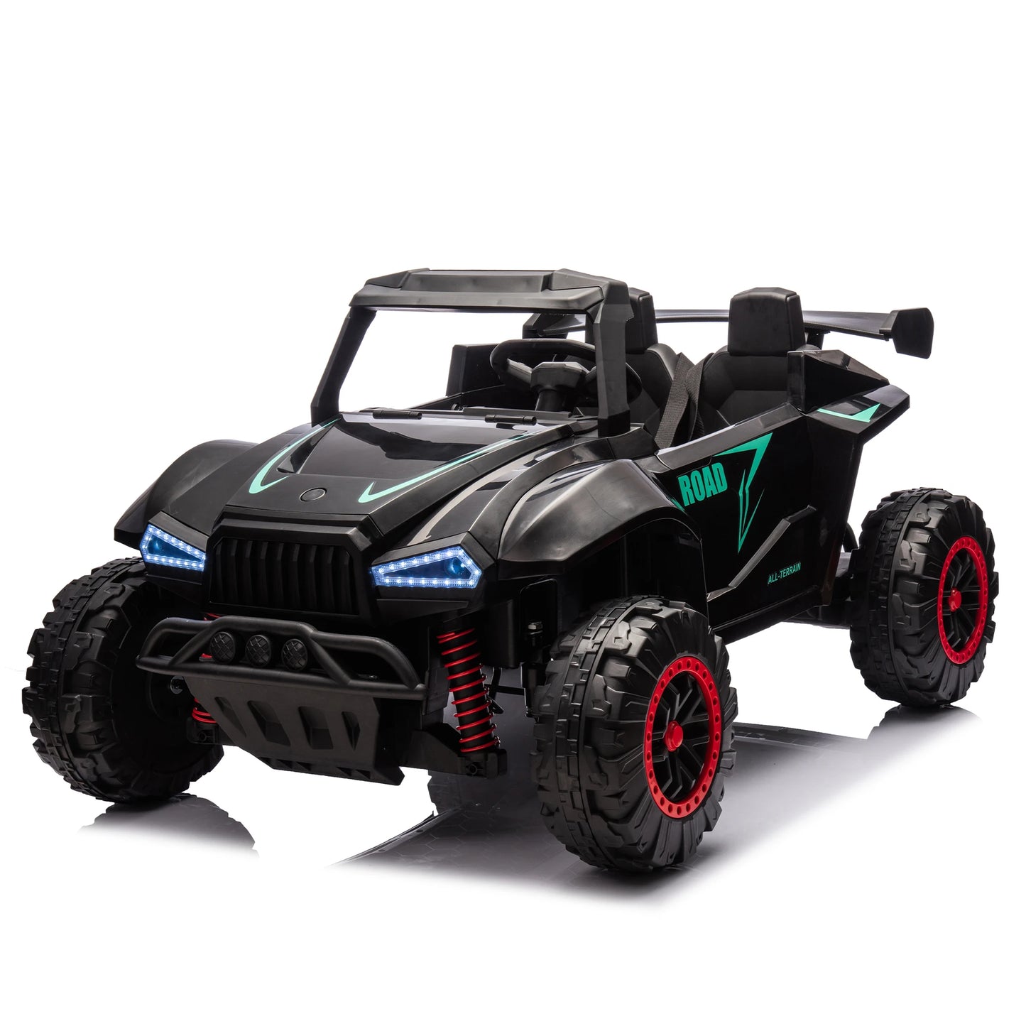 24V Ride on Car Truck with Remote Control - 2 Seater, Powerful 2x200W Motor, Suspension Electric Jeeps Car for Boys and Girls
