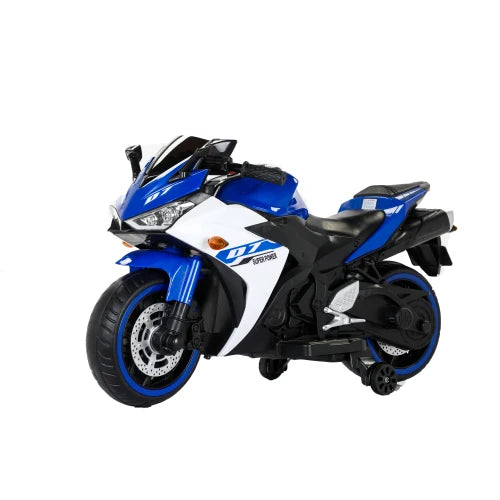 Electric motorcycle 12V Kids toys motorcycle/Kids electric car/electric ride on toys for 3-6years Boys Girls with Training Wheel