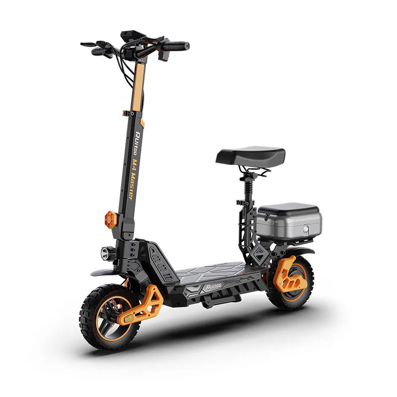 Ruitoo M4Master 1600W 50V20.8AH High Speed Electric Scooter Can Be Easily Folded To Carry Adult Riding