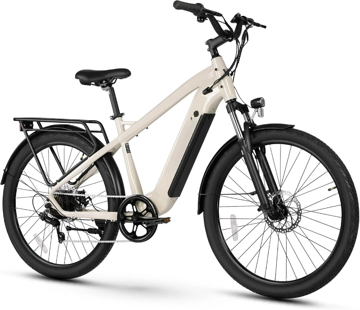 Electric Bike,80 Miles Max Range by 48V Built-in Removable Battery, 5 Pedal-Assist Levels