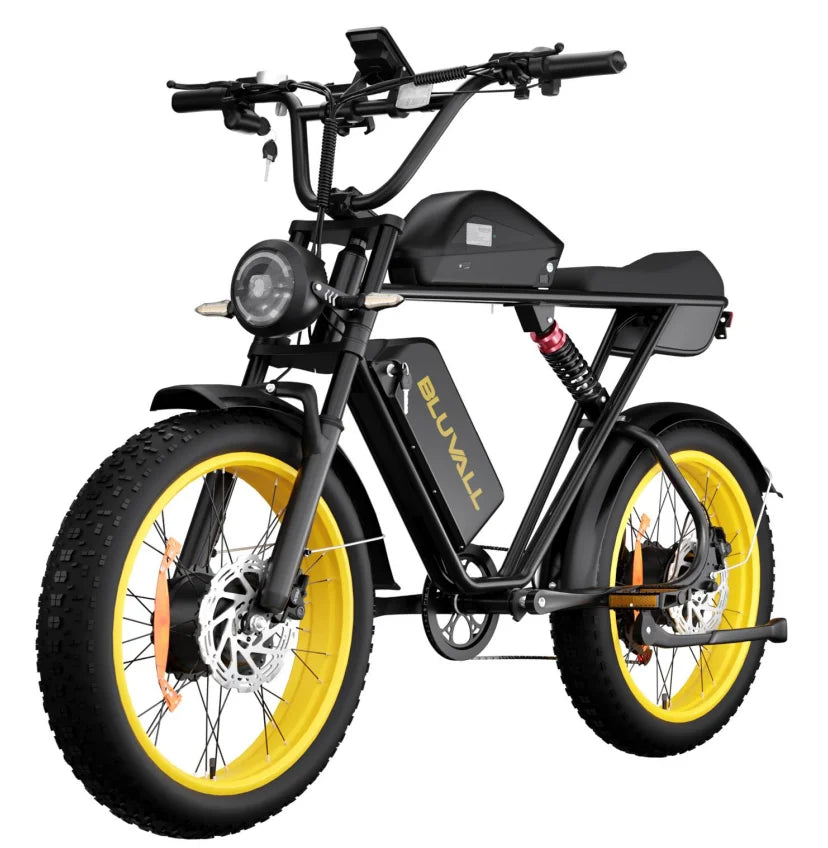 Ebike K10 Ebike 2000W Dual Motor 52V46Ah Dual Battery 20*4.0 Inch Fat Tire Electric Bicycle Snow Full Suspension Electric Bike