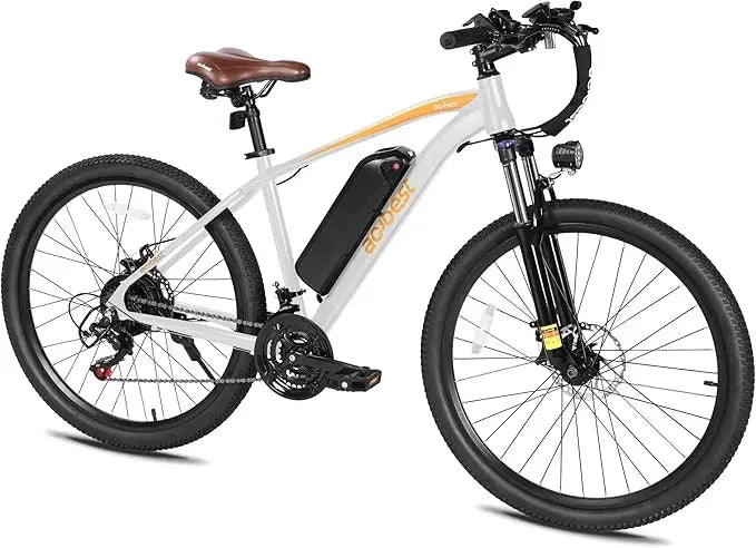 26" Electric Mountain Bike with Peak 750W Motor, Electric Bike for Adults,22MPH Top Speed, 21-Speed Lightweight E-Bike