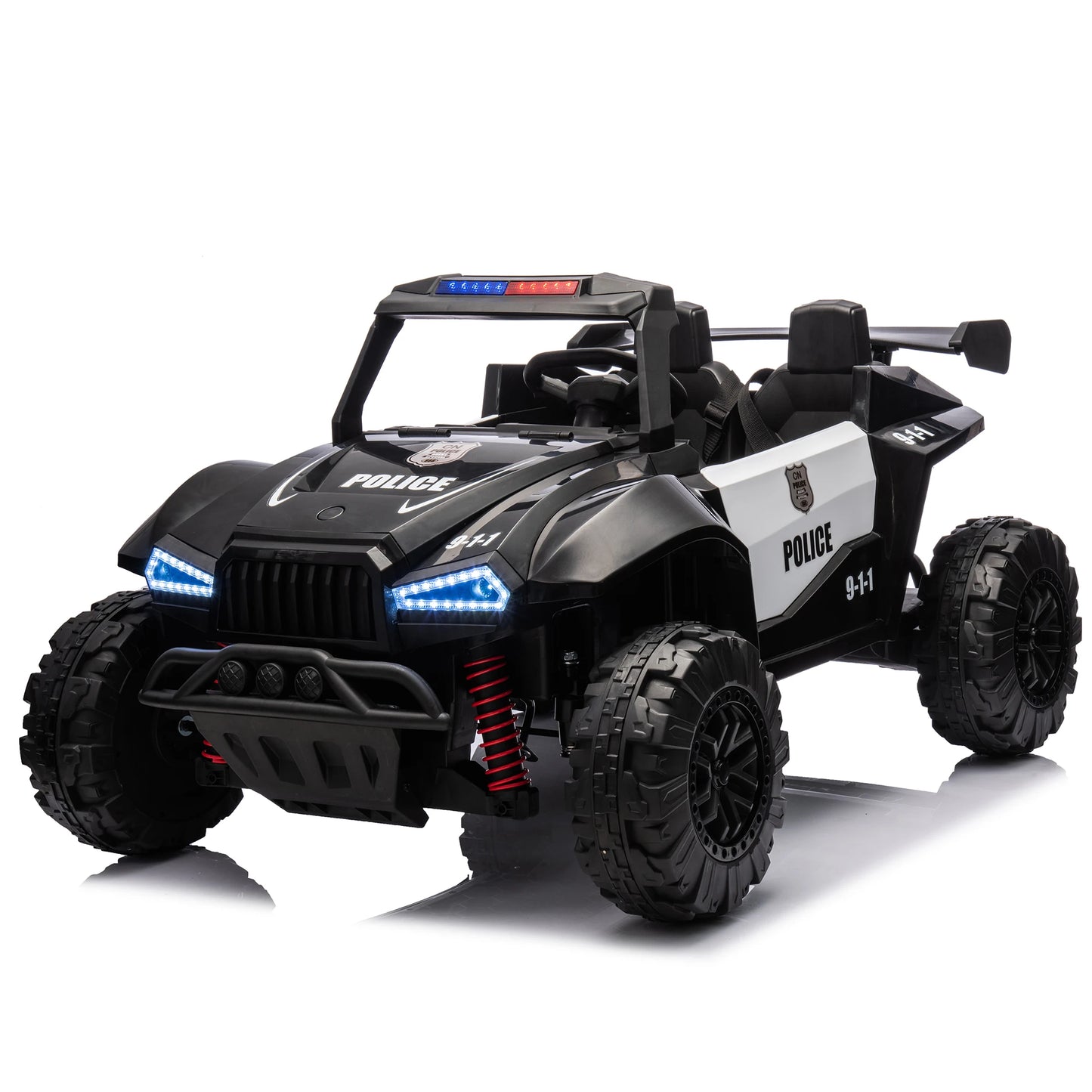 24V Ride on Car Truck with Remote Control - 2 Seater, Powerful 2x200W Motor, Suspension Electric Jeeps Car for Boys and Girls