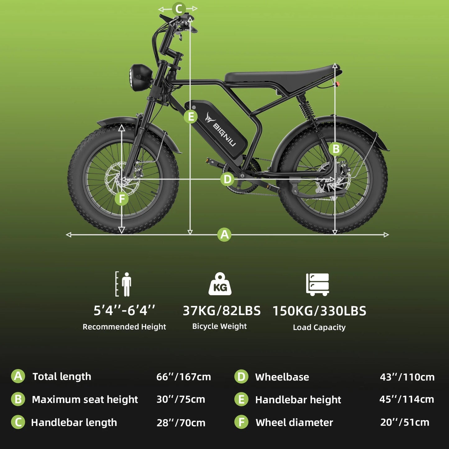 Electric Bike for Adults – 1200W Peak Motor, 32+ MPH Off-Road Ebike, 4.0" Fat Tires, Removable Fast-Charging Battery, 7-Speed E-