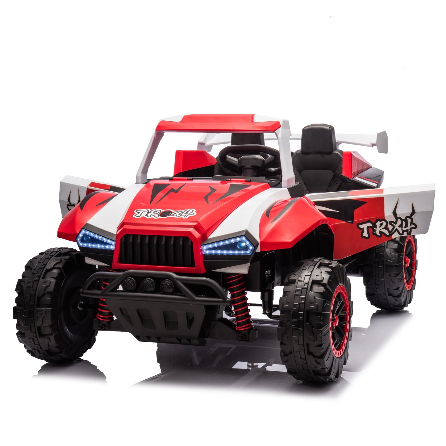 24V Ride on Car Truck with Remote Control - 2 Seater, Powerful 2x200W Motor, Suspension Electric Jeeps Car for Boys and Girls