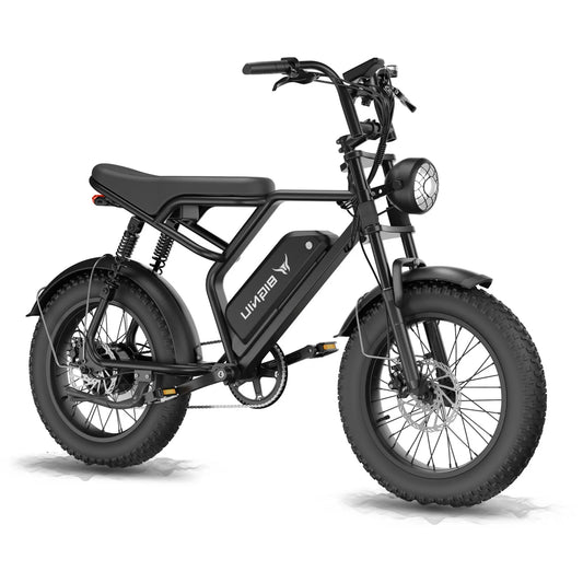 Electric Bike for Adults – 1200W Peak Motor, 32+ MPH Off-Road Ebike, 4.0" Fat Tires, Removable Fast-Charging Battery, 7-Speed E-
