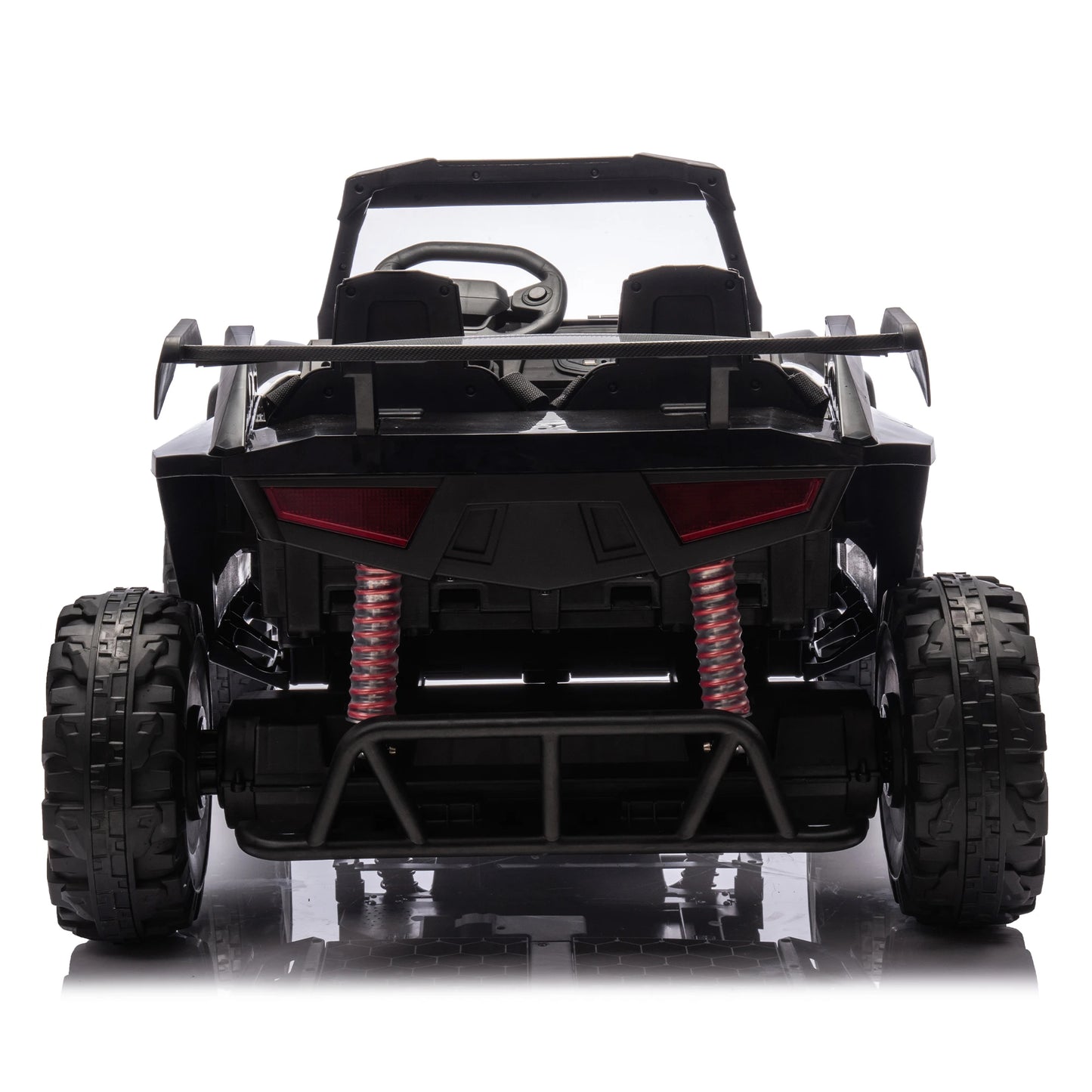 24V Ride on Car Truck with Remote Control - 2 Seater, Powerful 2x200W Motor, Suspension Electric Jeeps Car for Boys and Girls