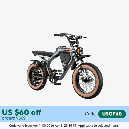 LUCKEEP M5 Max 20" Electric Dirt Motorbike 1500W Motor 52V 20Ah Battery