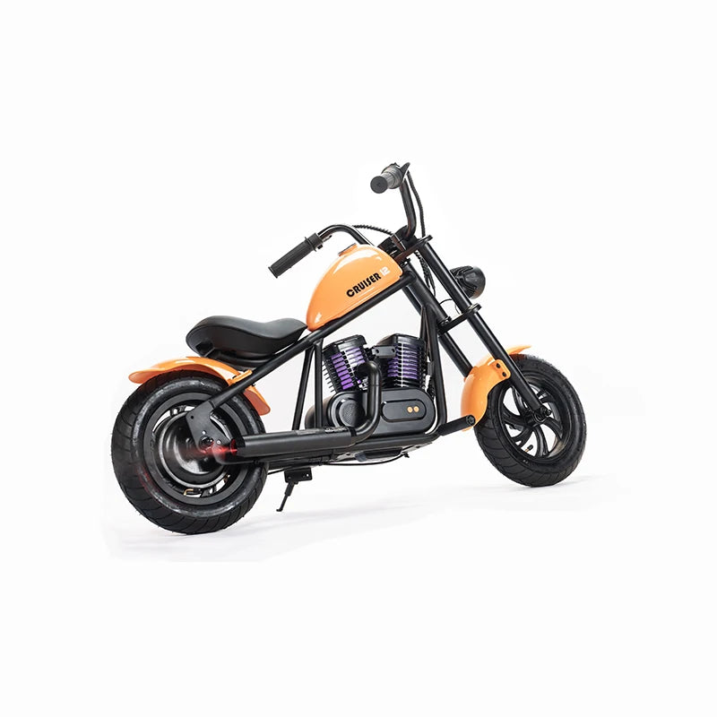 22V 5.2AH Battery Electric Bike Wtih App 160W Motor Max Ragne 8 Miles 10MPH Spped 12 Inch Tires Mini Harley Motorcycle For Kids