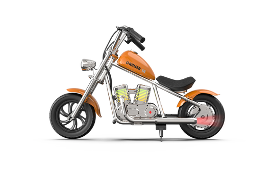 Free Shipping Stock In USA Hyper GOGO  Cruiser 12 Plus With App Electric Kids Mini Bike Adanced Model