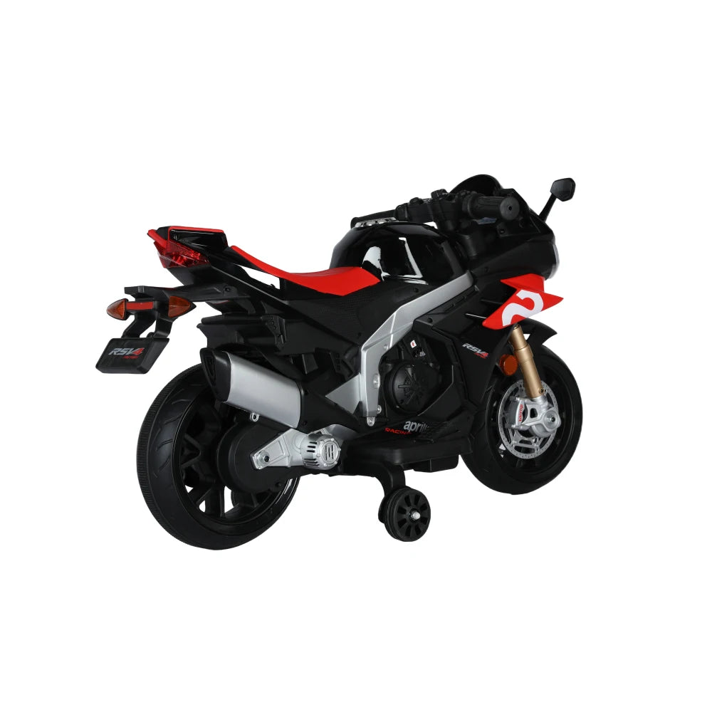 Kids Ride On Motorcycle 2MPH Top Speed,Motorbike Electric,Ride On Motorcycle for Kids with Shock Absorber/Training Wheels