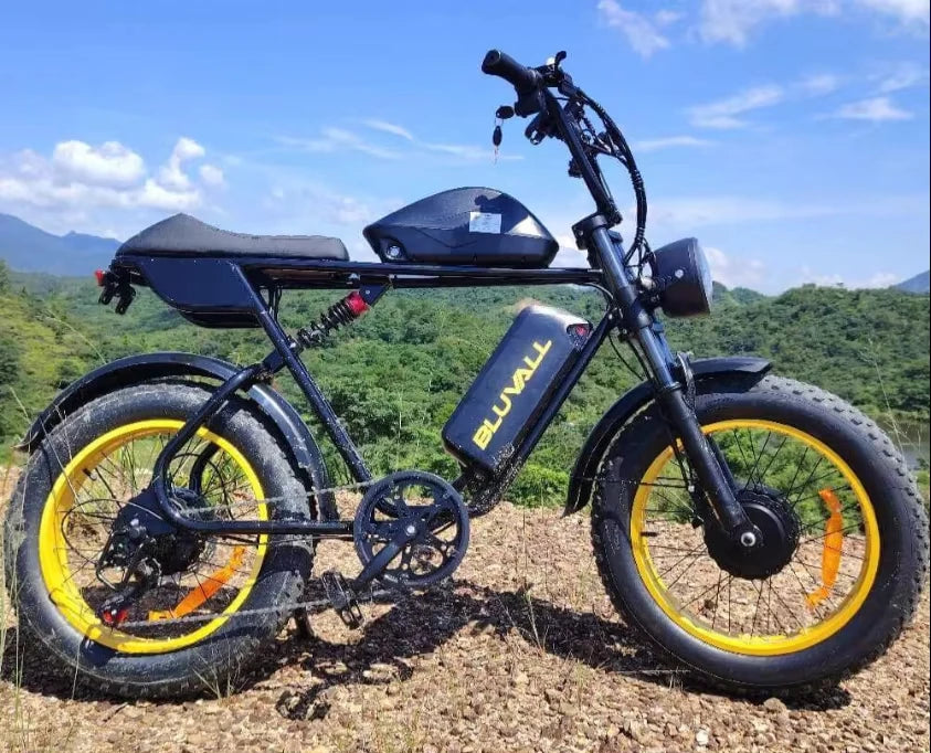 Electric Bicycle K10 2000W motor 52V46AH battery adult Electric bike All terrain hydraulic brake multifunctional mountain E-bike