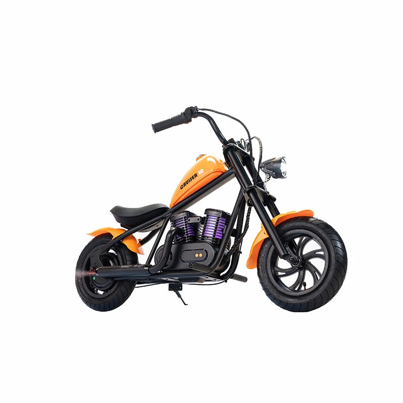 22V 5.2AH Battery Electric Bike Wtih App 160W Motor Max Ragne 8 Miles 10MPH Spped 12 Inch Tires Mini Harley Motorcycle For Kids