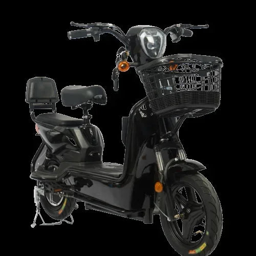 Electric Motorcycle 350W48V12AH Travel 2-wheeler With Back Seat Electric Vehicle LED Electric Scooter Adult City Commuting Small