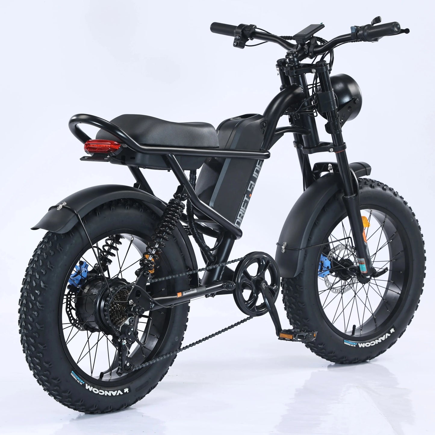 750W Motor 20''Fat Tire 48V 15.6Ah Electric Mountain Bike Up To 28MPH  7 Gear Electric Bike For Adult