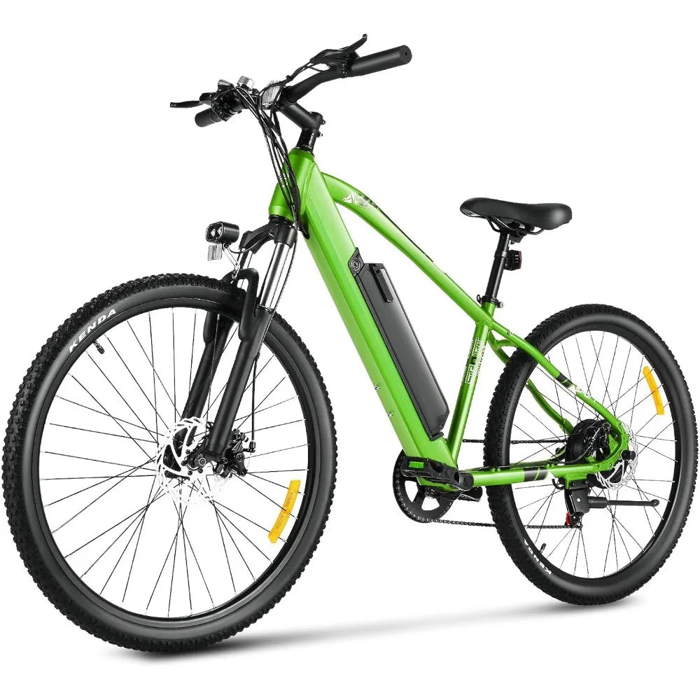 Electric Bike for Adults, 350W/500W Ebike[Peak 500W/750W], 374WH/499WH Battery, Up to 55 Miles, 26/27.5" Electric Mountain Bike