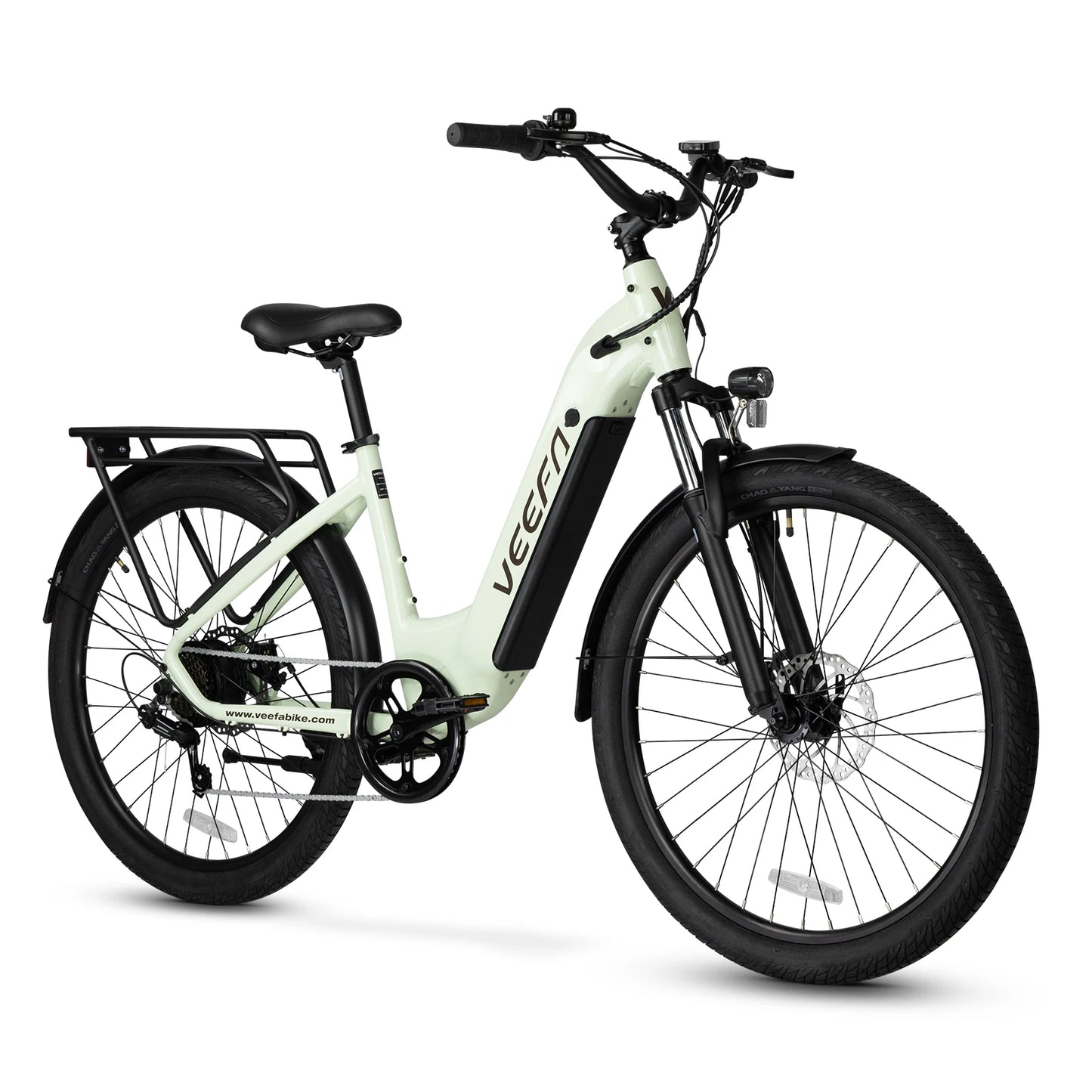 VEEFA Peak 1000W Electric Bike for Adult 27.5'' 48V Ebike Built-in Removable Battery E Bike up to 24mph 80 Miles Commuter E-Bike