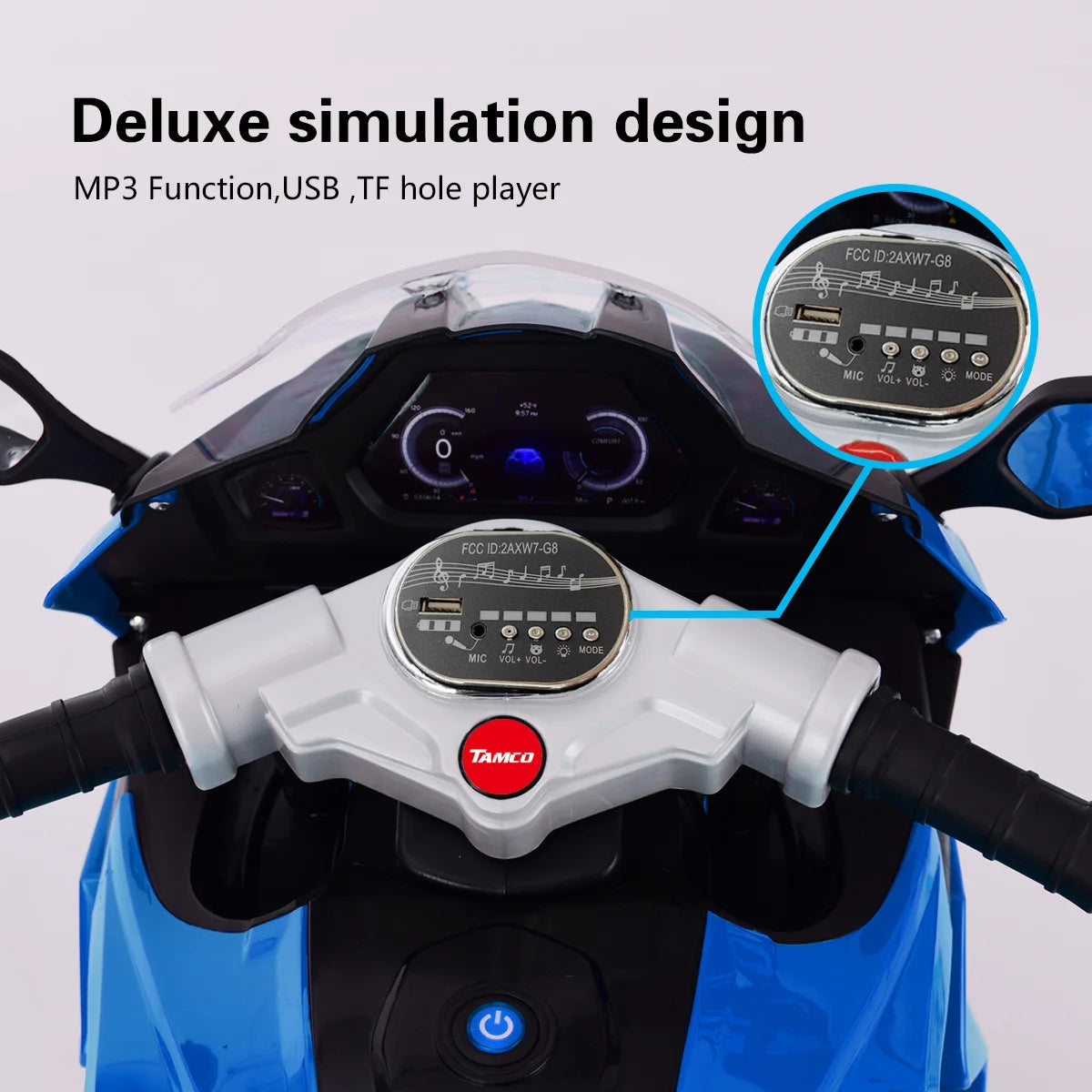 12V Kids Electric motorcycle ,ride on motorcycle,Three lighting wheels Kids electric toys Boys Girls Motorcycle, Children Batter