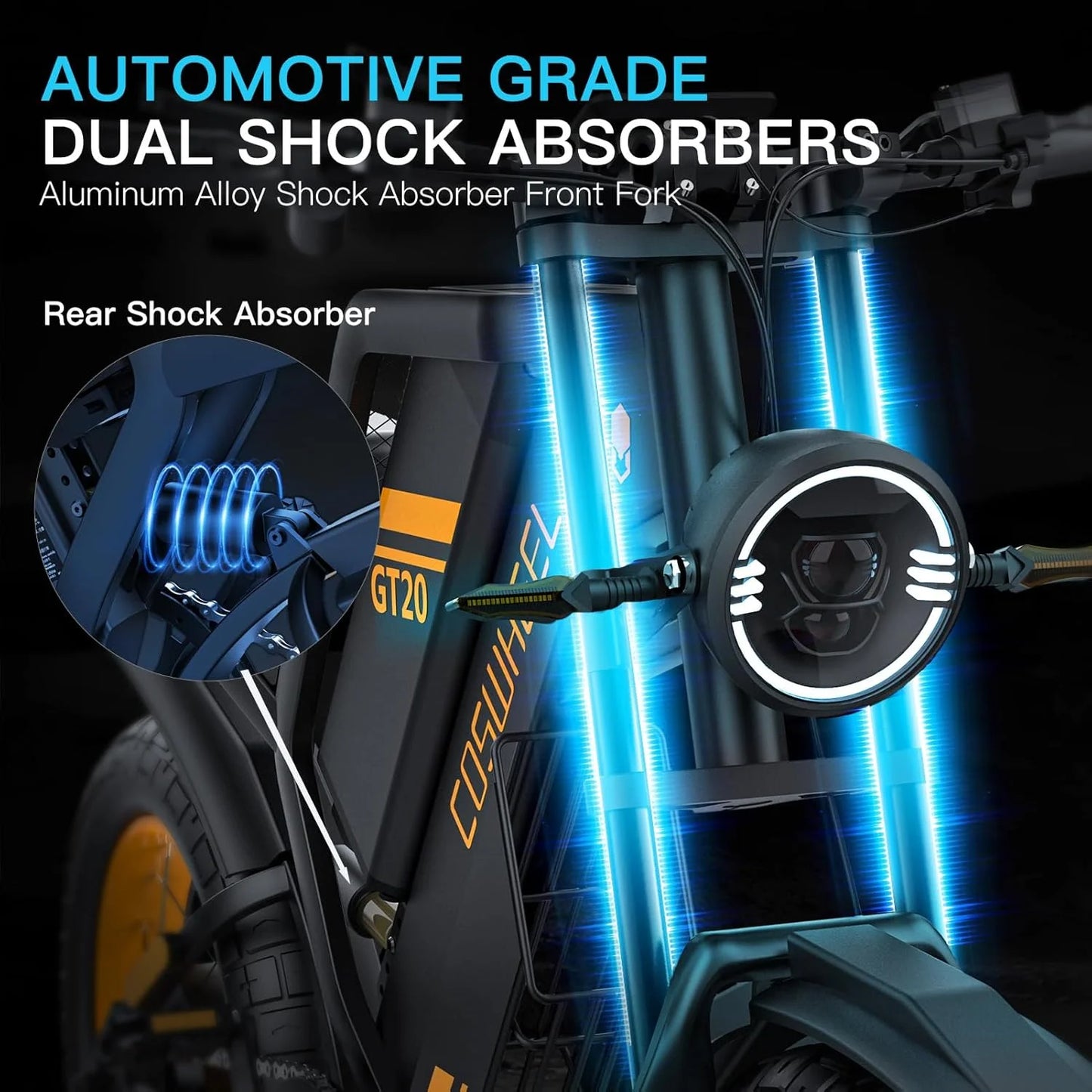 Coswheel GT20 Pro 1500/3000W Electric bike 48V 25ah/40AH Mountain bikes Electric Off Road Bike Fat Tires Motorcycle Ebike