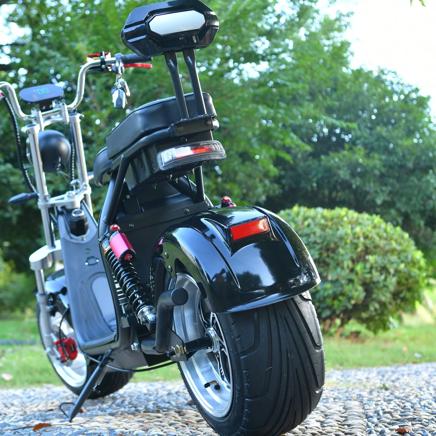 Citycoco Electric Motorcycle 4000W Powerful Motor 18 Inch Tire Max Speed 70-80KM/H 60V25AH Battery Charging Mileage 40-60KM