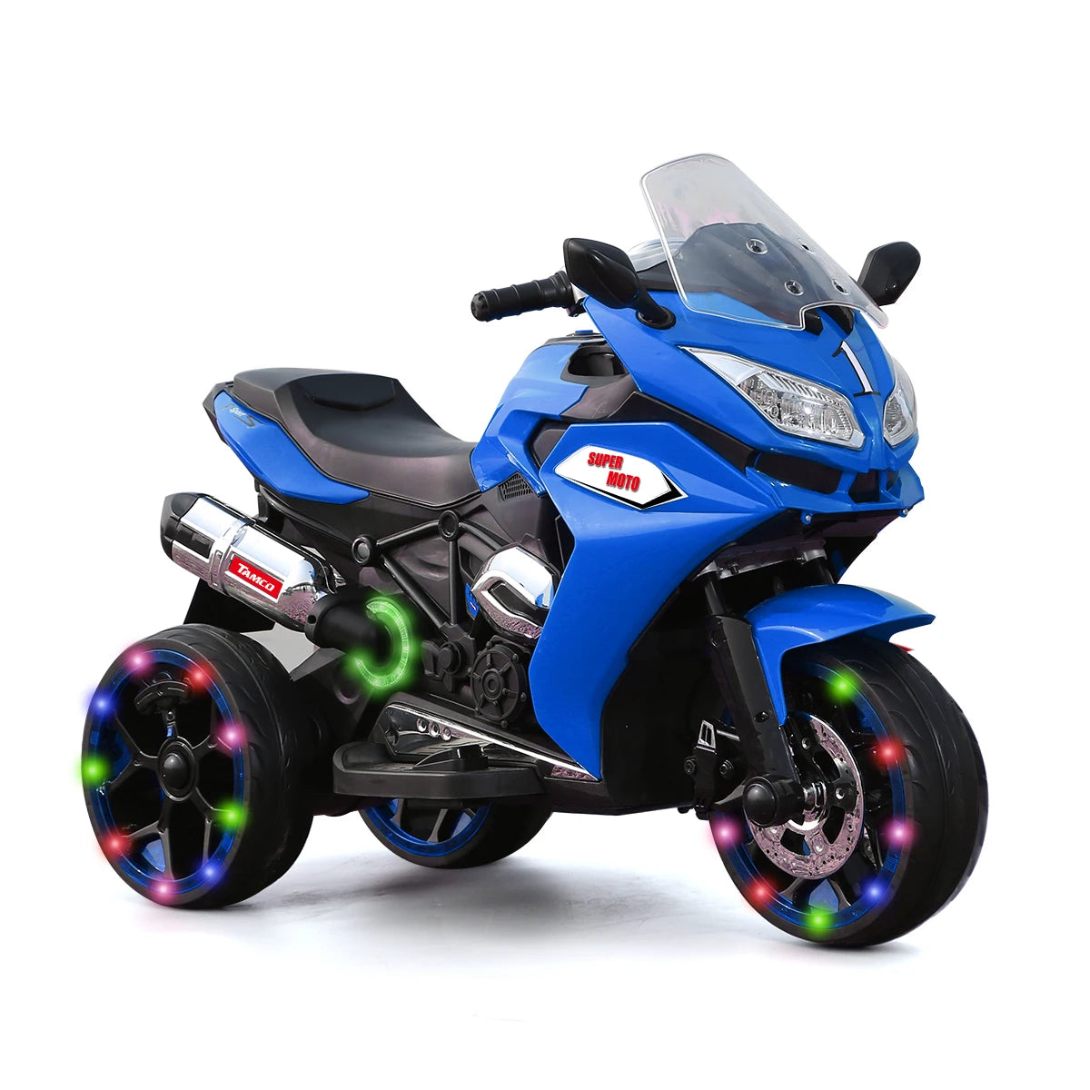 12V Kids Electric motorcycle ,ride on motorcycle,Three lighting wheels Kids electric toys Boys Girls Motorcycle, Children Batter