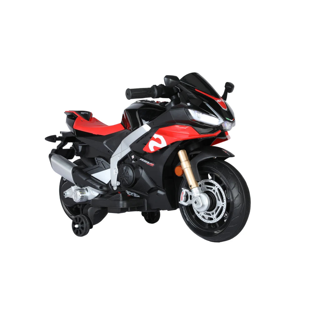 Kids Ride On Motorcycle 2MPH Top Speed,Motorbike Electric,Ride On Motorcycle for Kids with Shock Absorber/Training Wheels