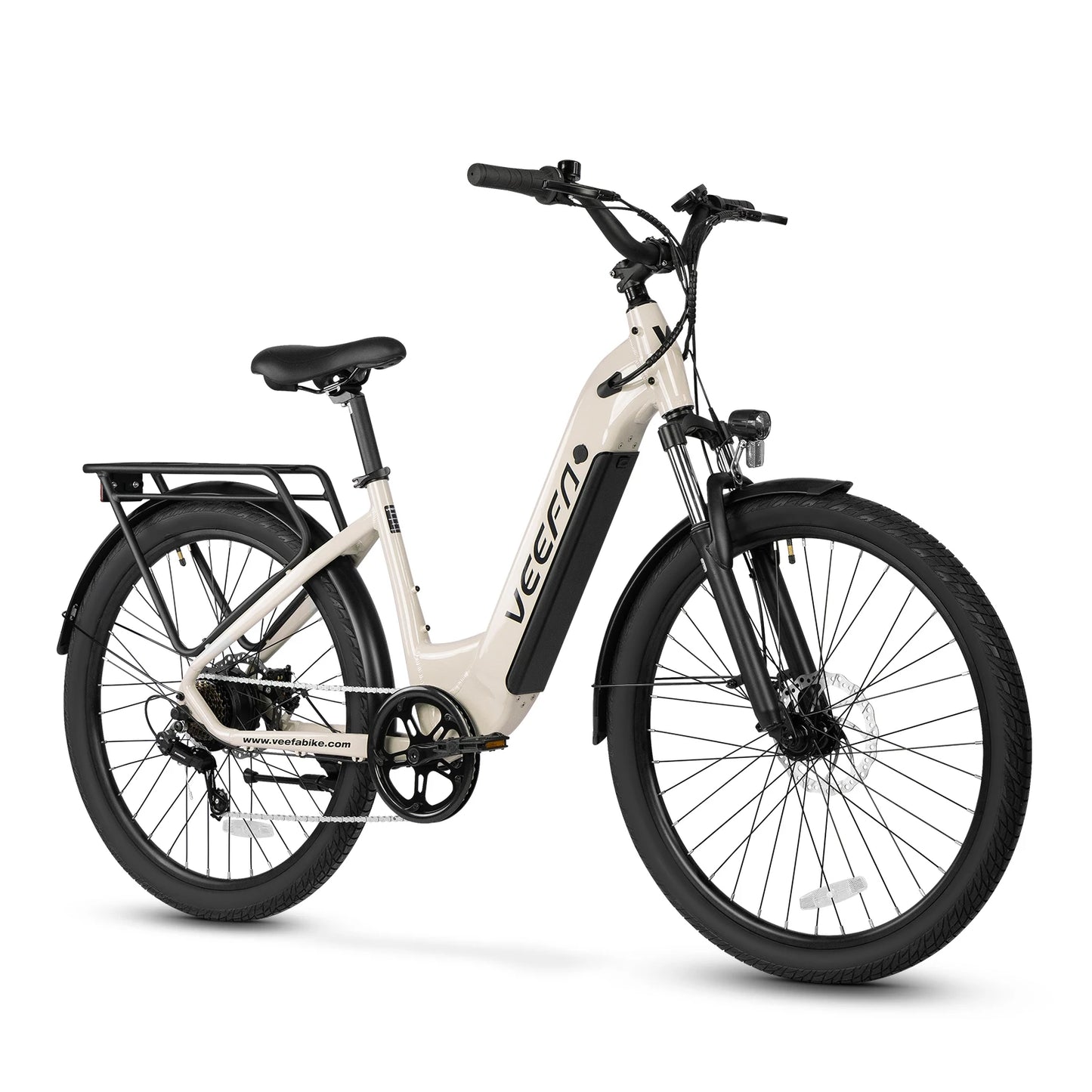 VEEFA Peak 1000W Electric Bike for Adult 27.5'' 48V Ebike Built-in Removable Battery E Bike up to 24mph 80 Miles Commuter E-Bike