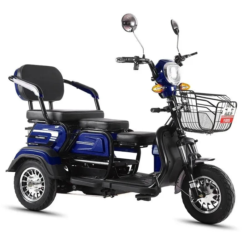 Citycoco Max Load 300KG Adult Electric 3 Wheel Scooter 72V 1000W Max Speed 30km/h Home Leisure Electric Tricycle Motorcycle