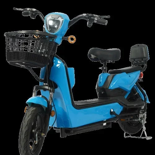 Electric Motorcycle 350W48V12AH Travel 2-wheeler With Back Seat Electric Vehicle LED Electric Scooter Adult City Commuting Small